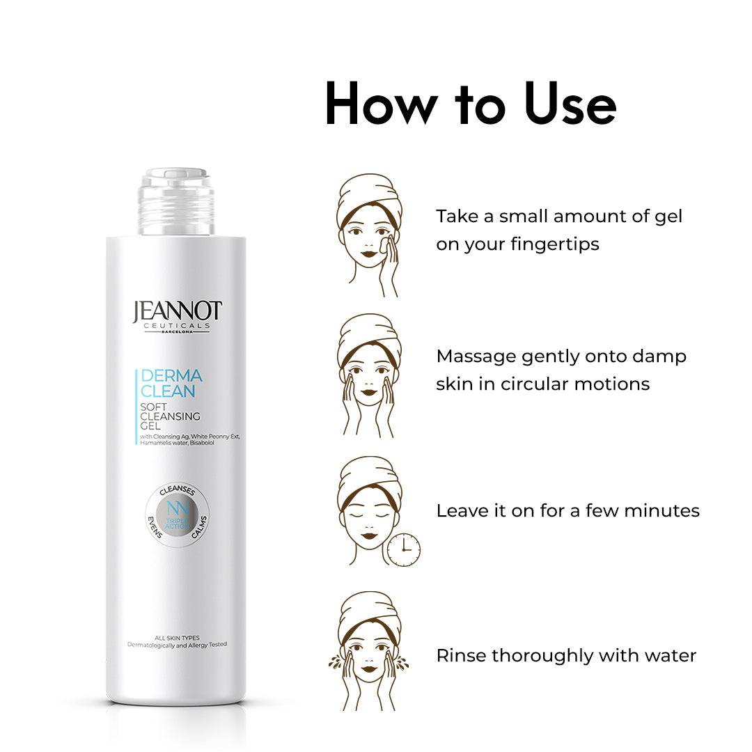Topigent Delicate Shop Soft Facial Cleansing Gel for All Skin Types – Jeannot Ceuticals